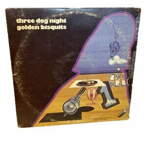 Three Dog Night Golden Bisquits (Vinyl, 1972) Dunhill DSX 50098 Good+ Poster
